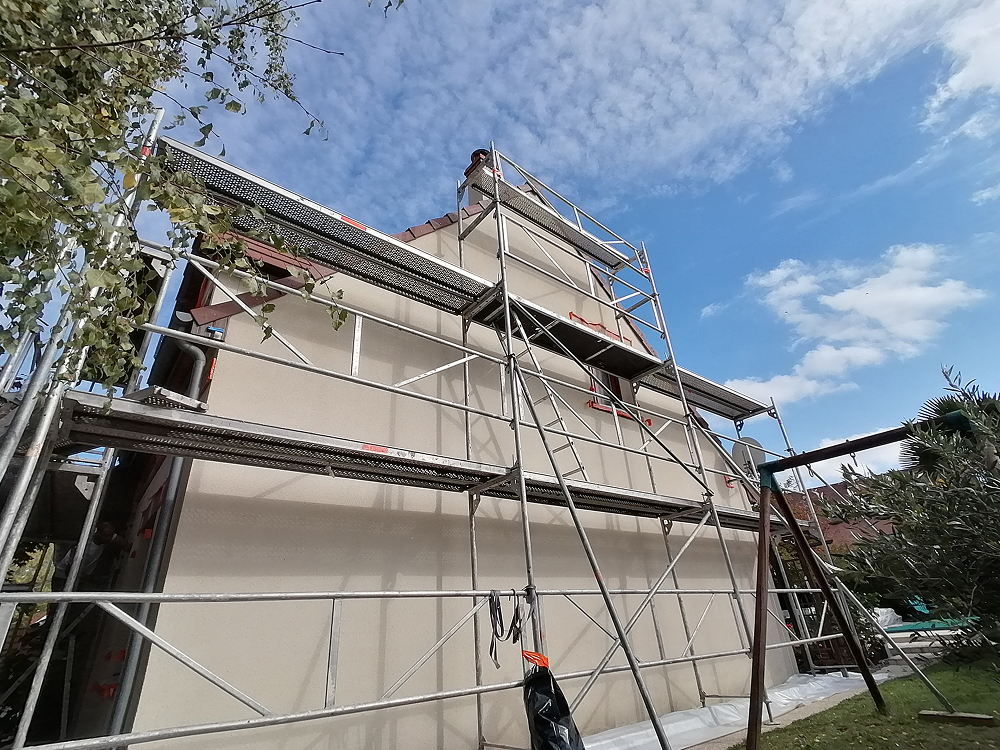 Travaux de ravalement et de peinture extérieure